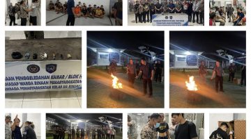 Razia Mendadak Malam Hari, Lapas Kelas IIA Binjai Sikat Barang Terlarang dari Blok Hunian WBP